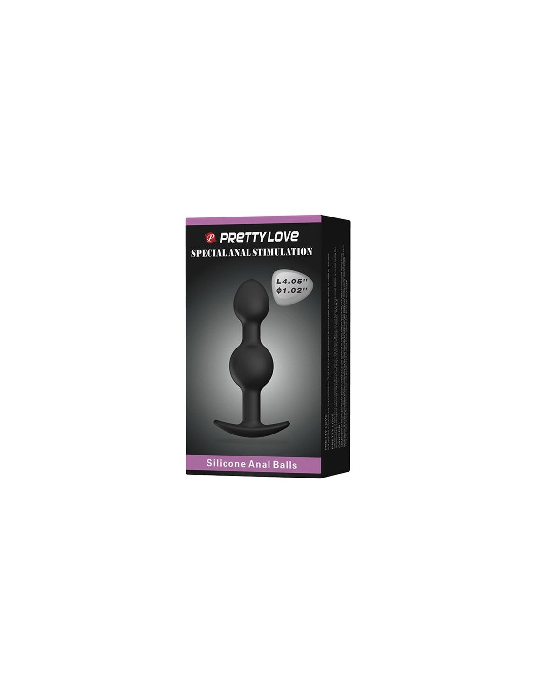 Boules anales avec billes 10,3 cm