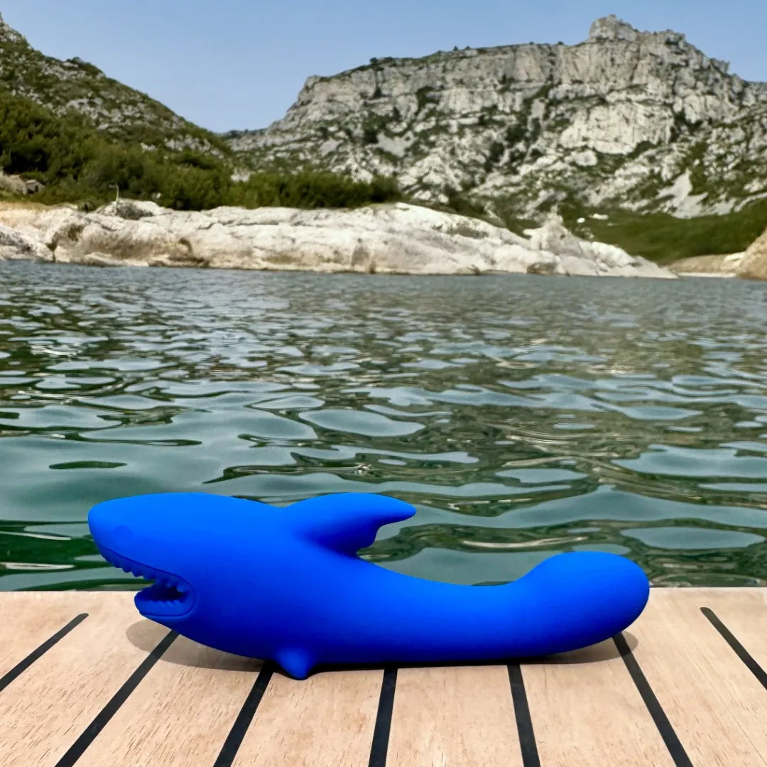 Vibromasseur BLEU SHARK LIMITED EDITION