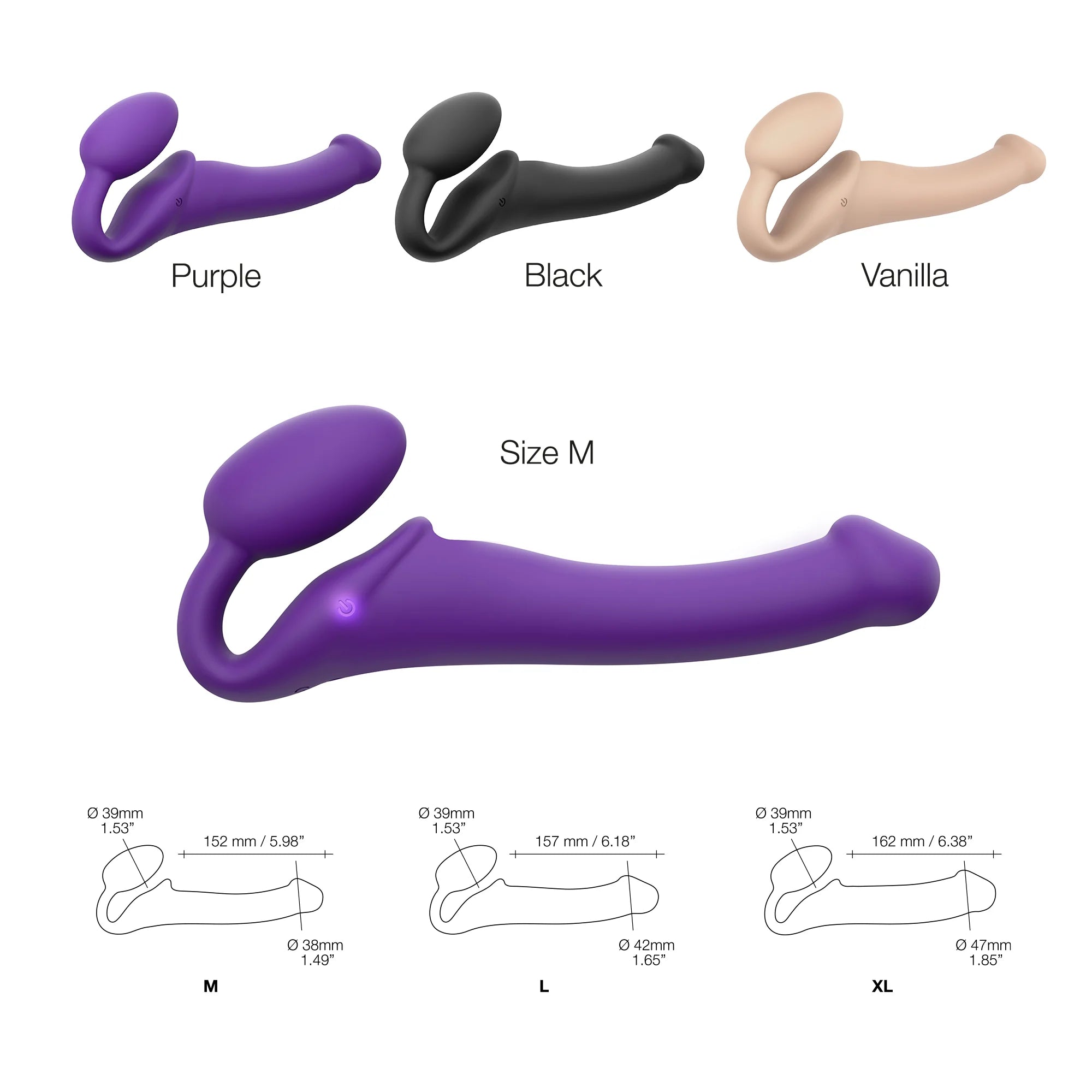 Strap-on Vibrant - PASS