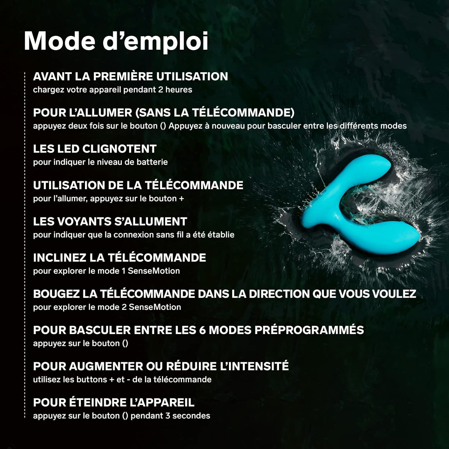 Hugo 2 avec télécommande