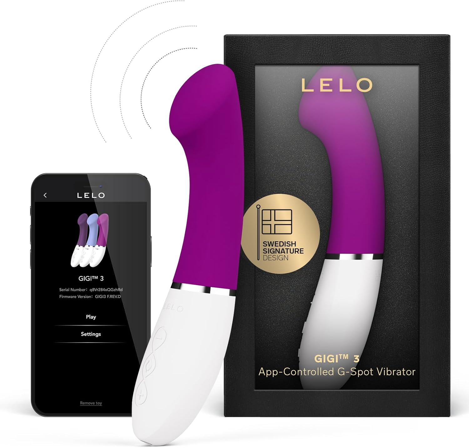 Vibro point G connecté Gigi 3 de Lelo