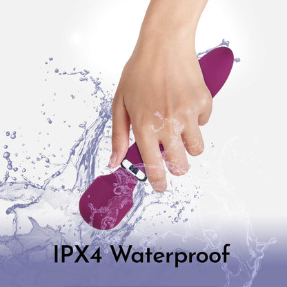 Stimulateur vibrant double extrémité wand et vibro