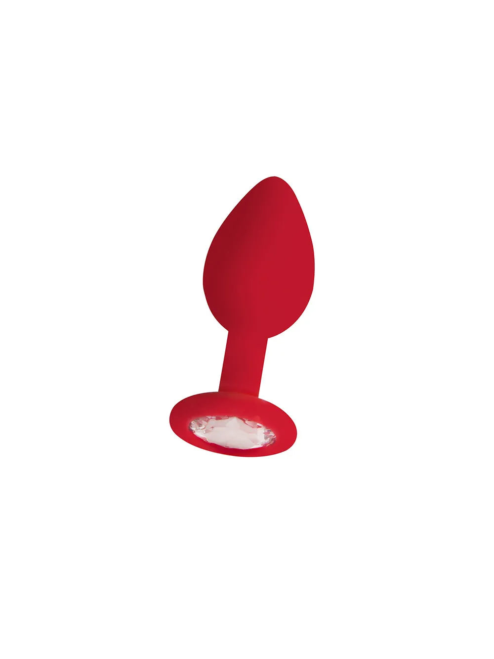 Plug anal silicone diamant