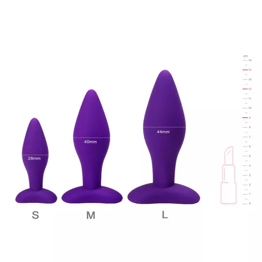 Plug anal en silicone, Confidence