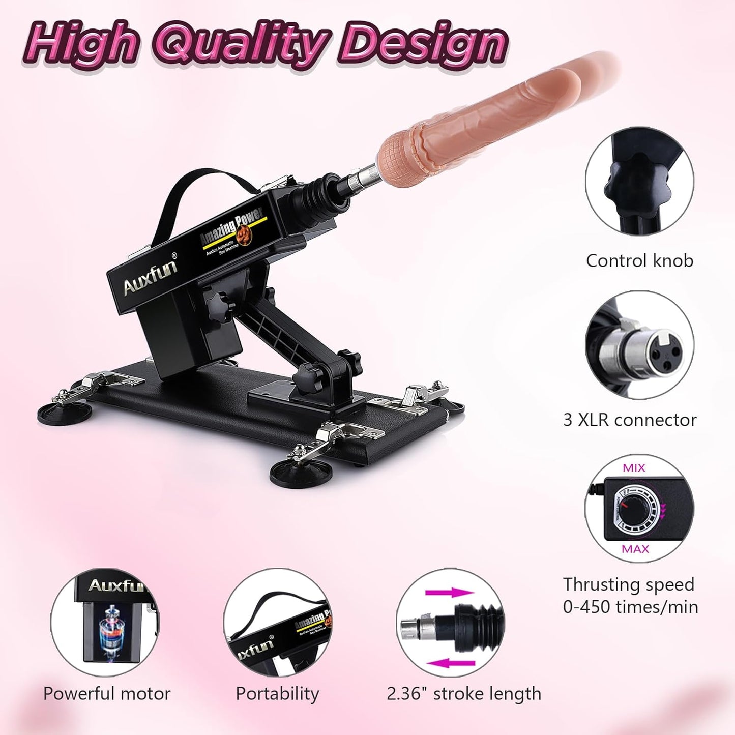 Machine à sexe Auxfun sans Sextoys