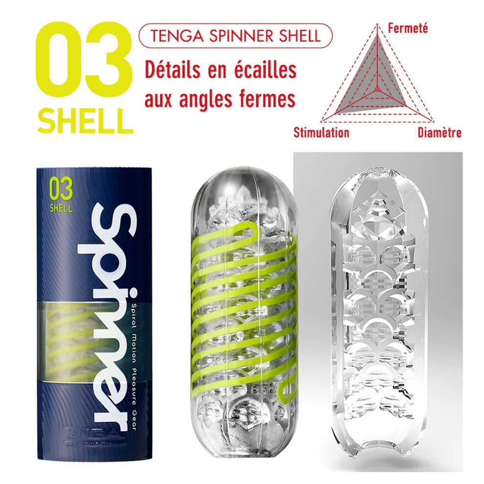 Masturbateur Spinner de Tenga