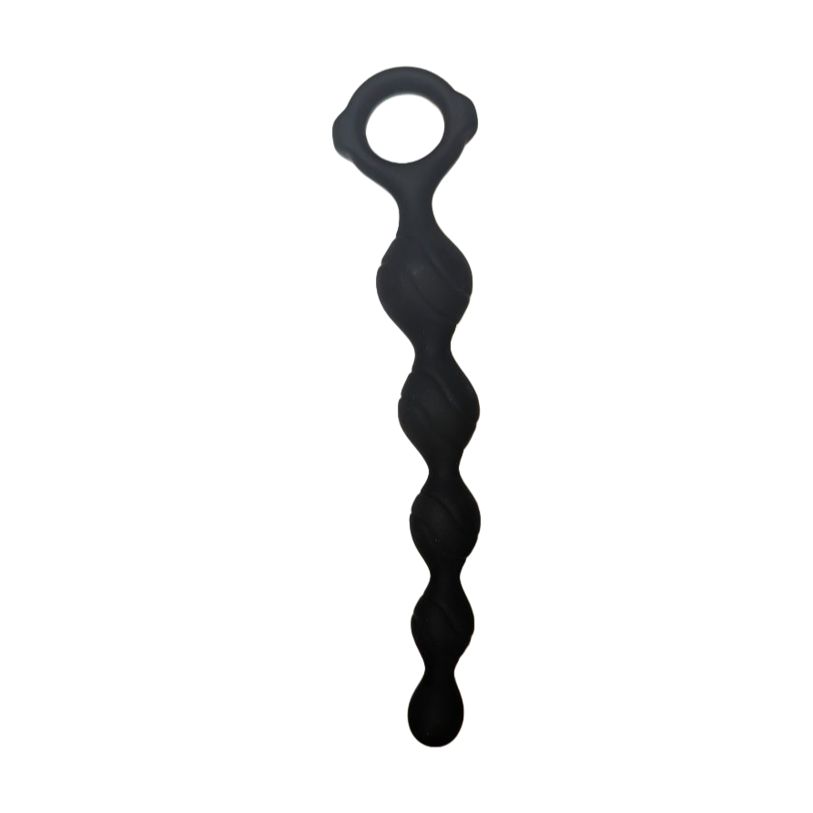 Petit chapelet anal en silicone