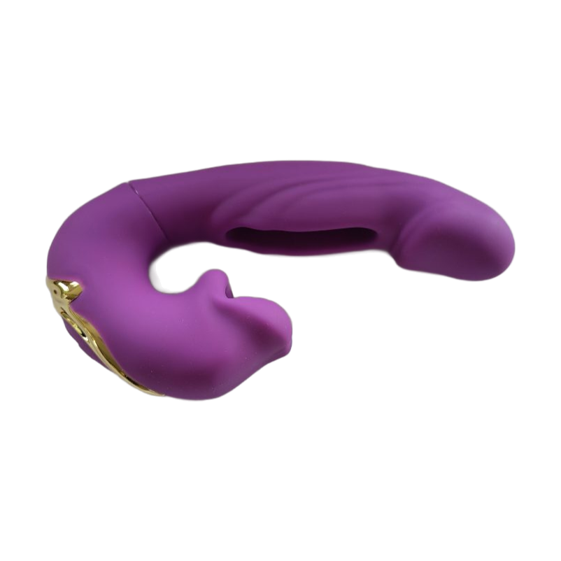 Vibromasseur triple stimulation