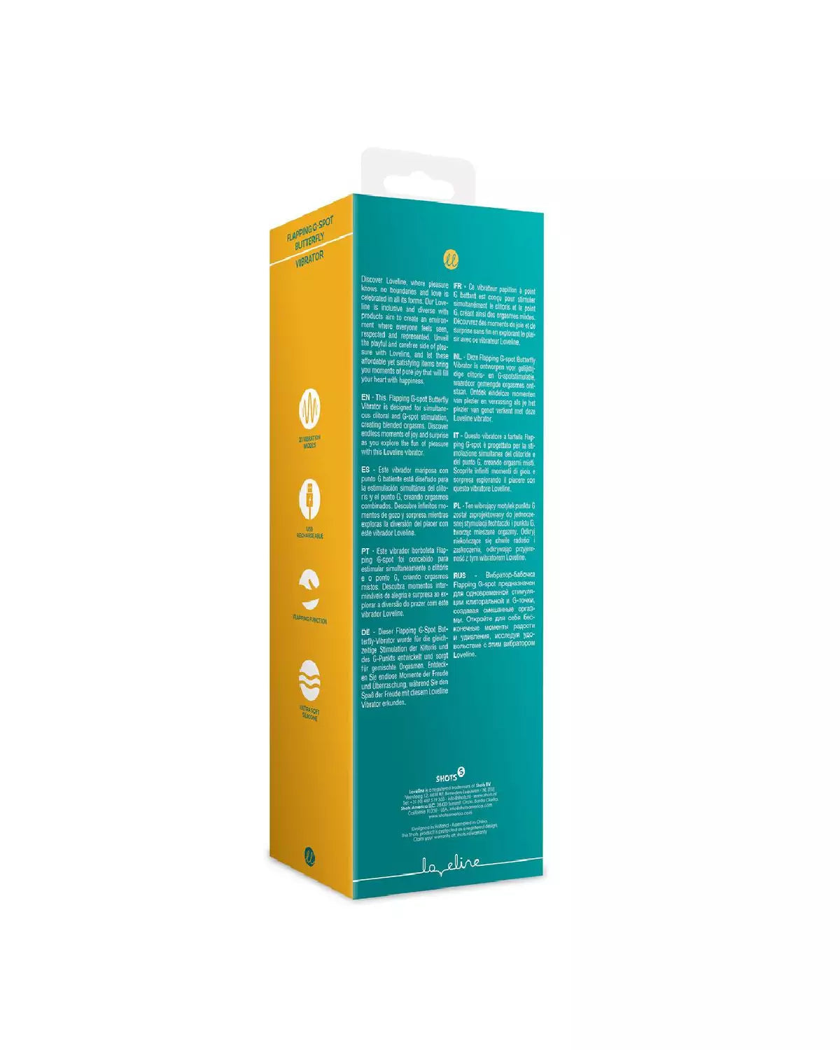 Vibrateur Papillon Point G - PASS