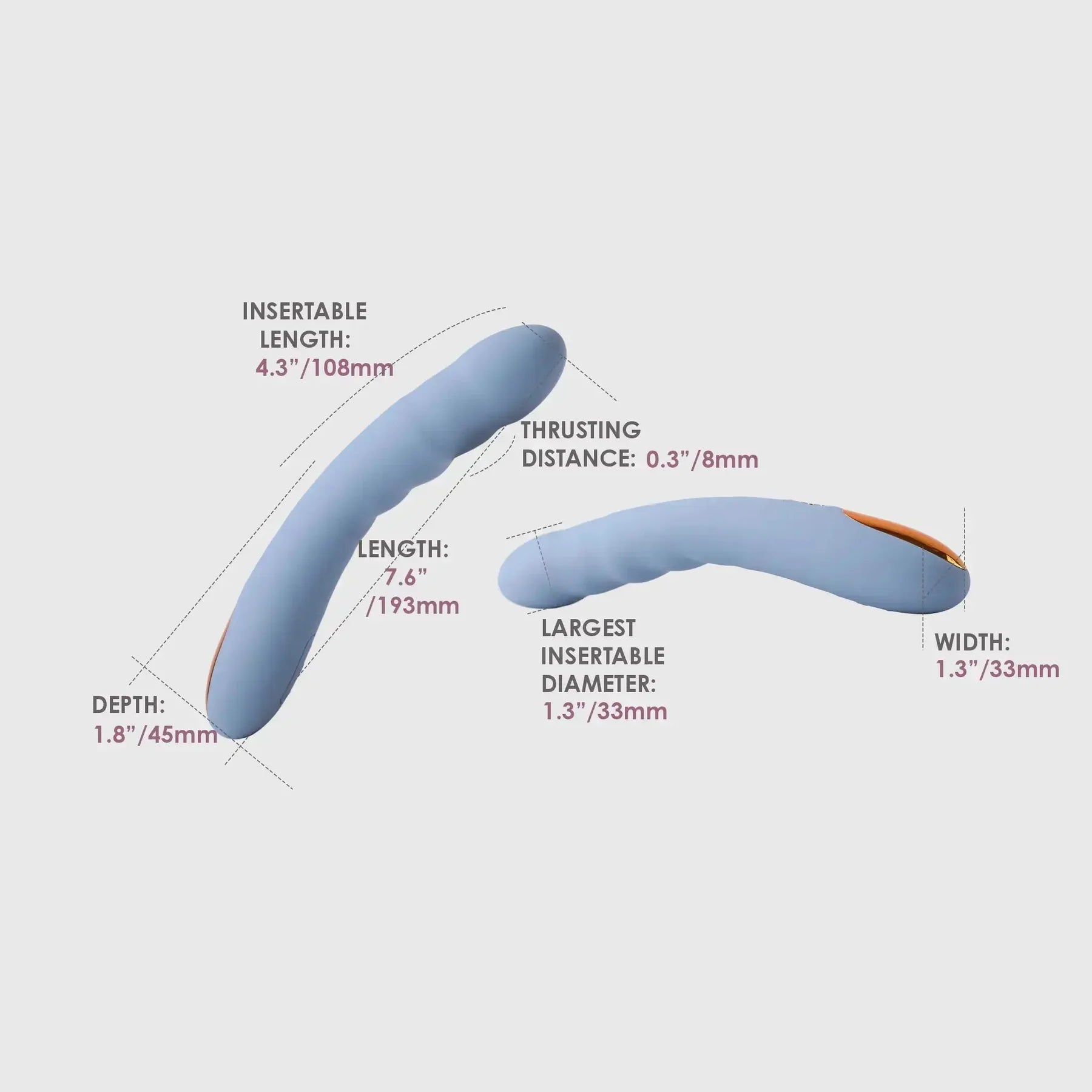 Ava Neo Vibromasseur à poussée