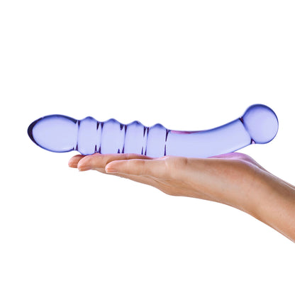Double Dong en Verre Rain Ribbed