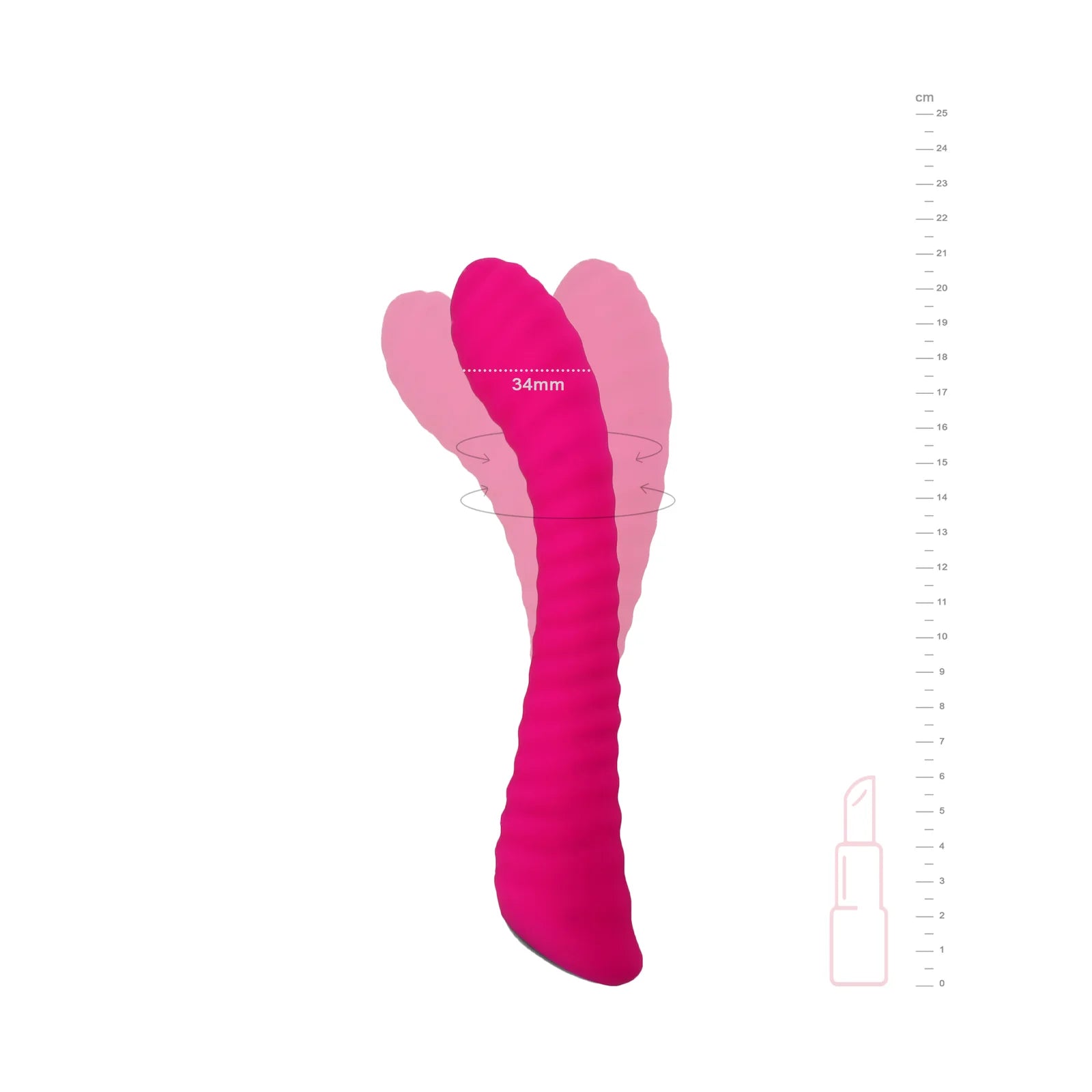 Envoûtant, vibromasseur silicone