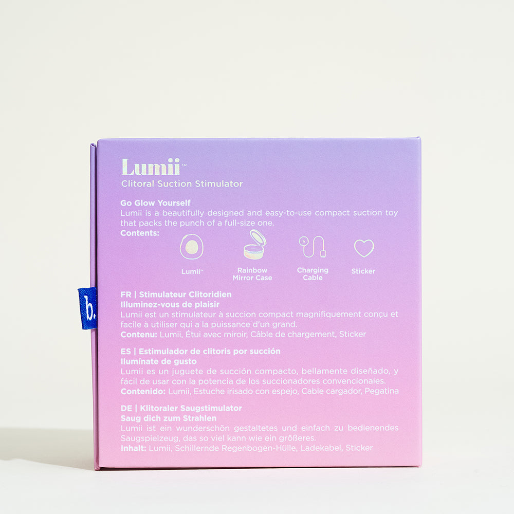 Petit stimulateur clitoridien Lumii de Biird