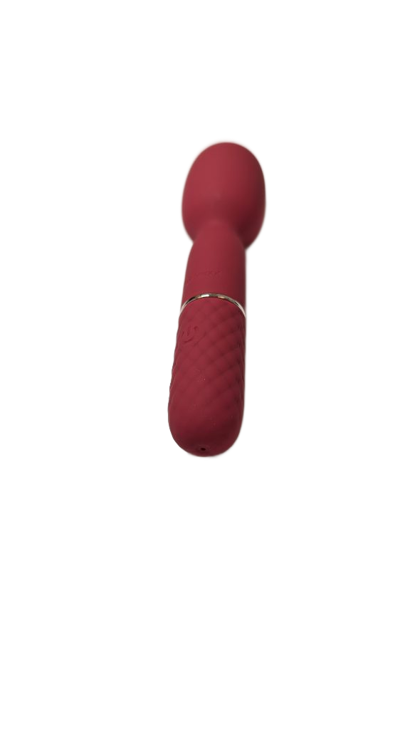 Mini wand silicone rouge