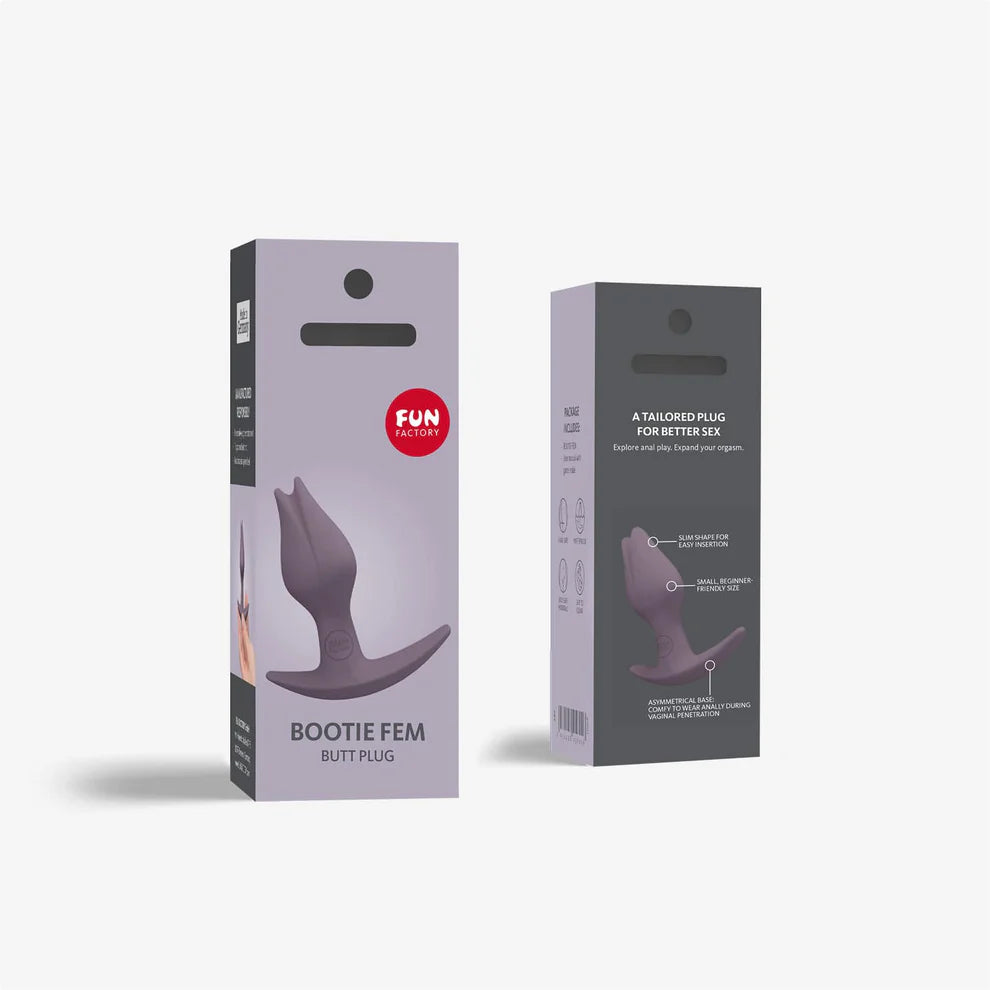Plug Bootie Fem silicone