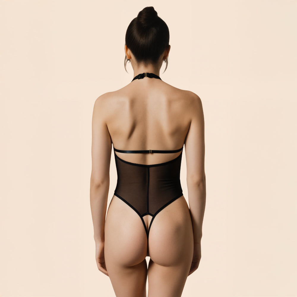 Body ouvert à dentelle Eva