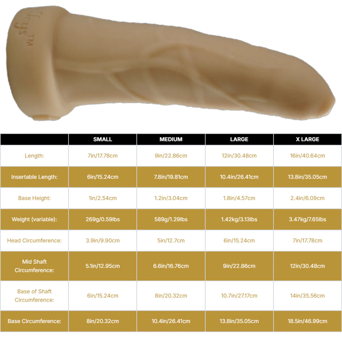 Bully boy, gode réaliste en silicone premium XXL