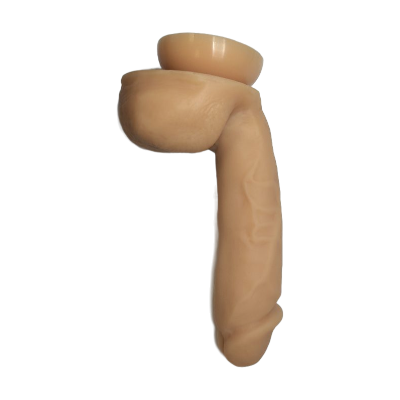 Gode ventouse réaliste en silicone