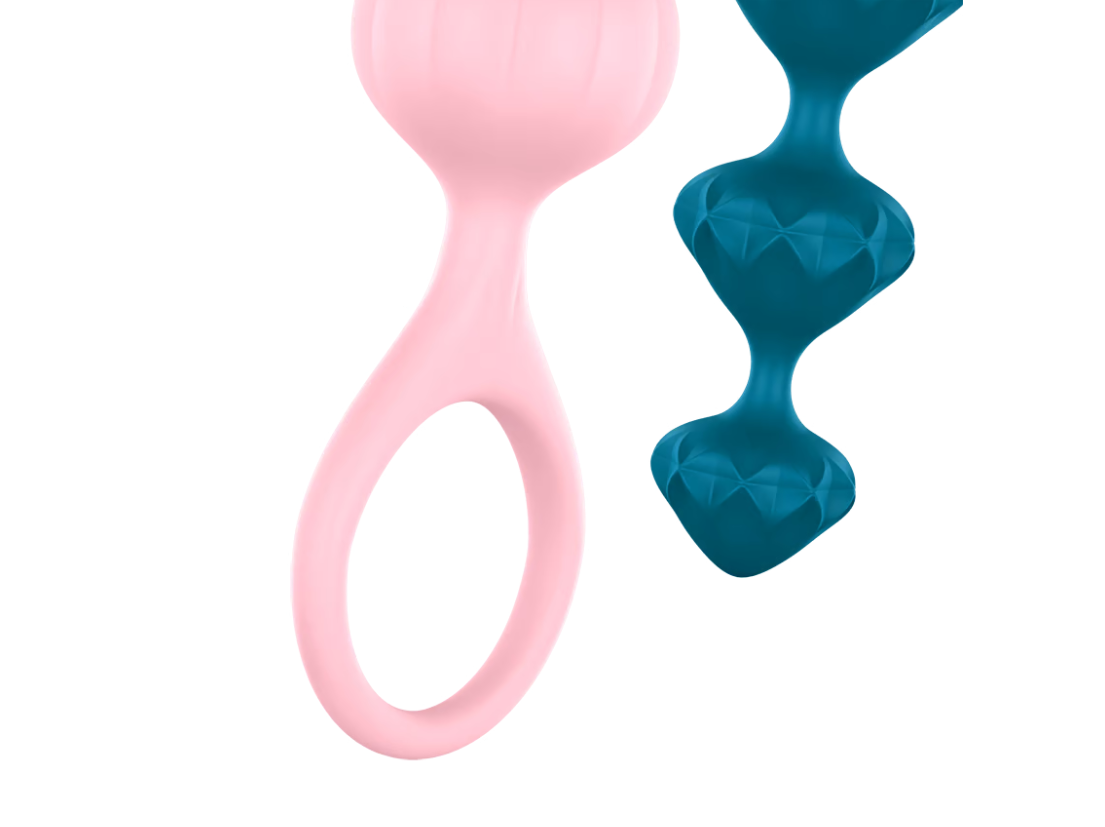 Kit 2 Chapelets Anal Love Beads
