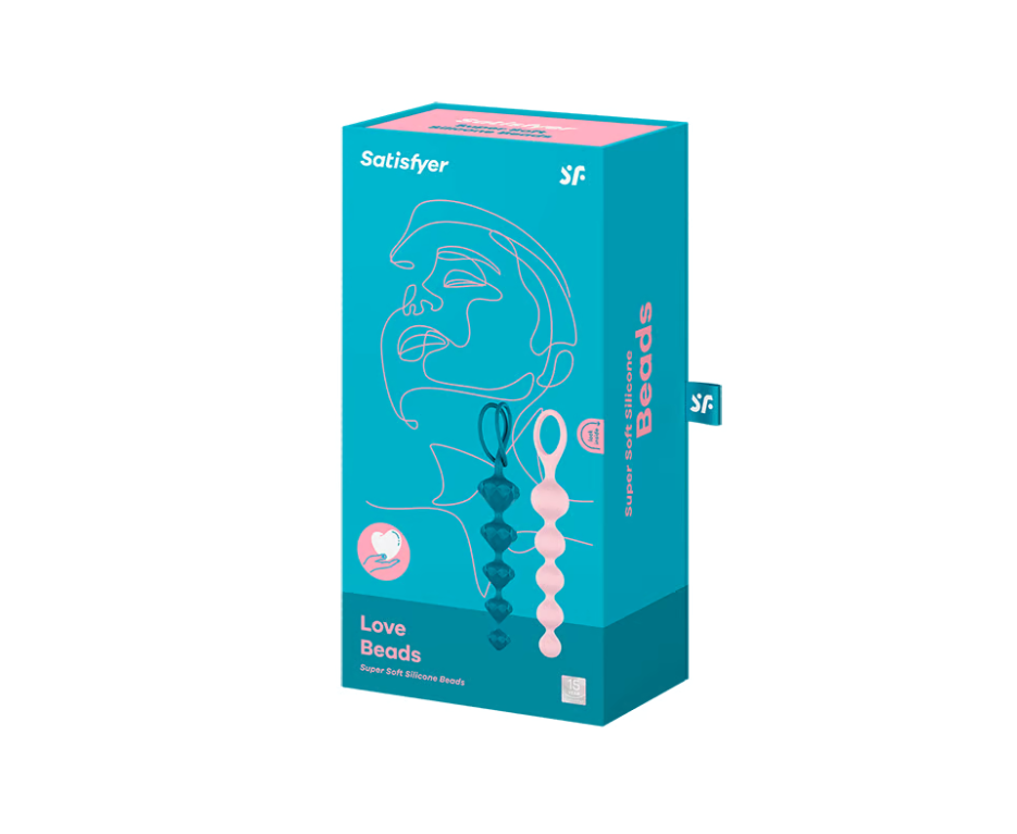 Kit 2 Chapelets Anal Love Beads