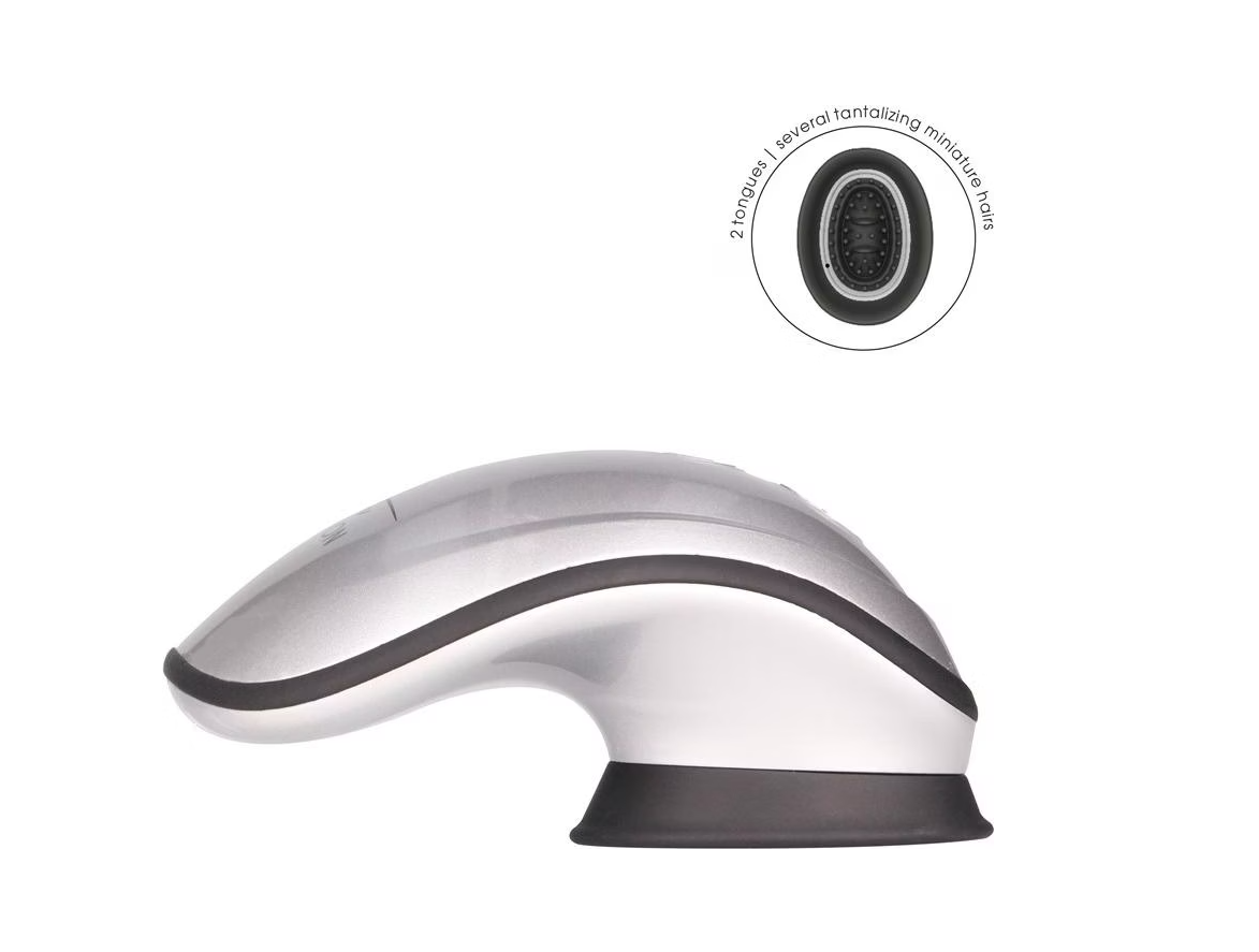 Hands-Free - Stimulateur de clitoris vibrant et aspirant