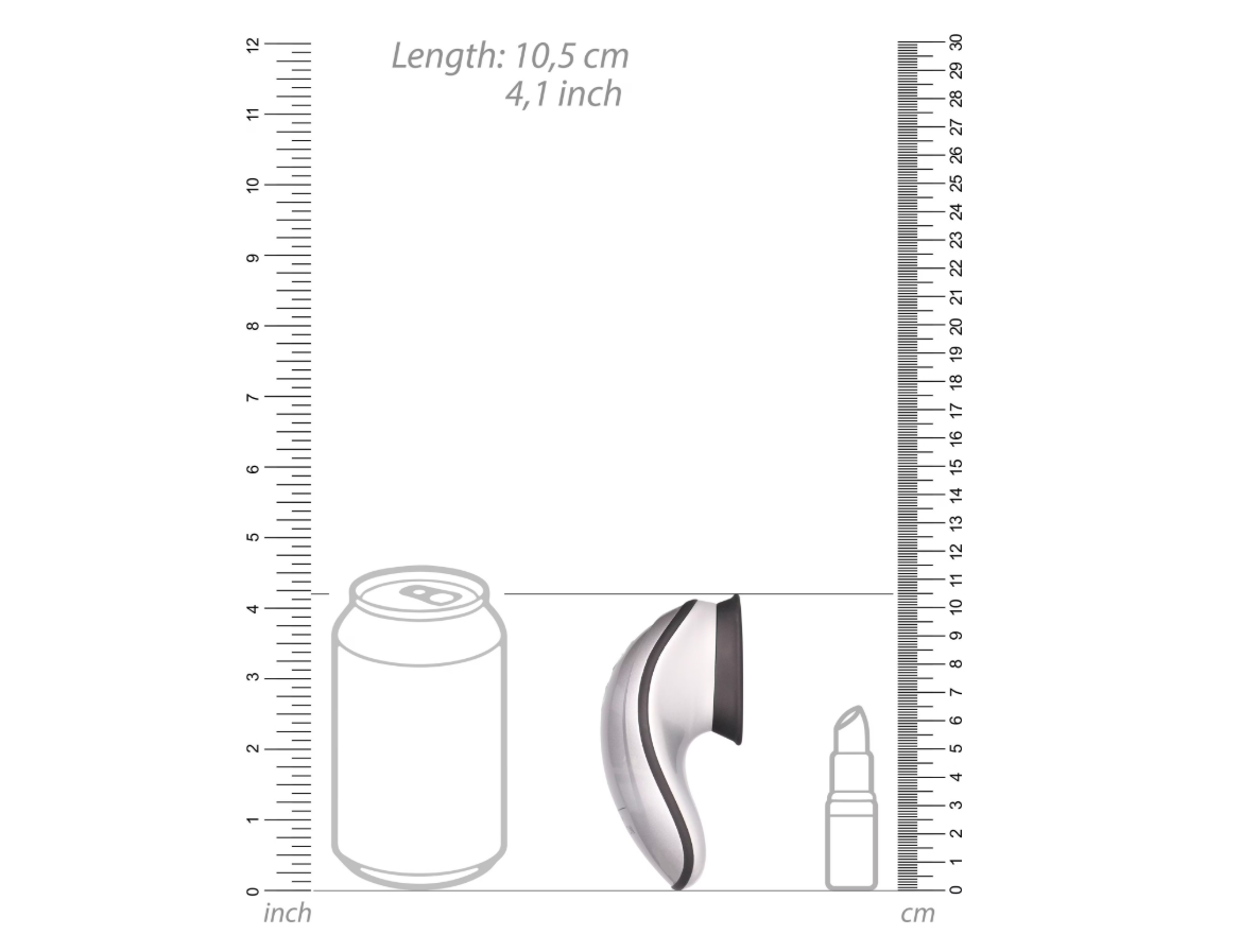 Hands-Free - Stimulateur de clitoris vibrant et aspirant