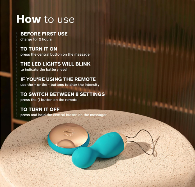 Hula beads, l'œuf vibrant télécommandé