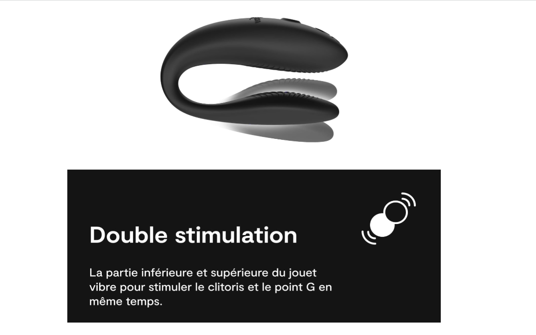 Sync Go, vibrateur pour couple connecté