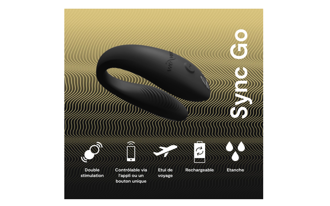 Sync Go, vibrateur pour couple connecté