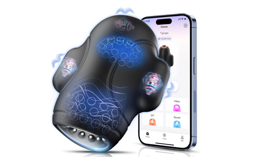 Tarian, masturbateur de pénis vibrant et connecté