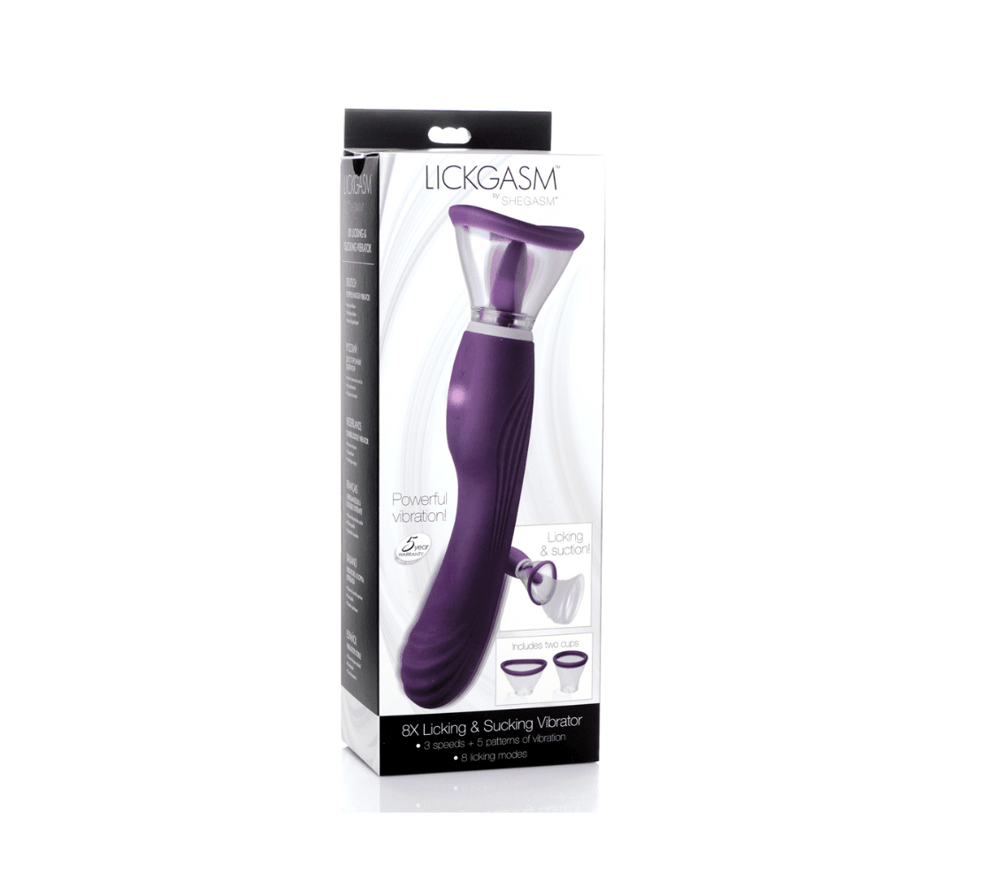 Lickgasm stimulateur langue et vibromasseur