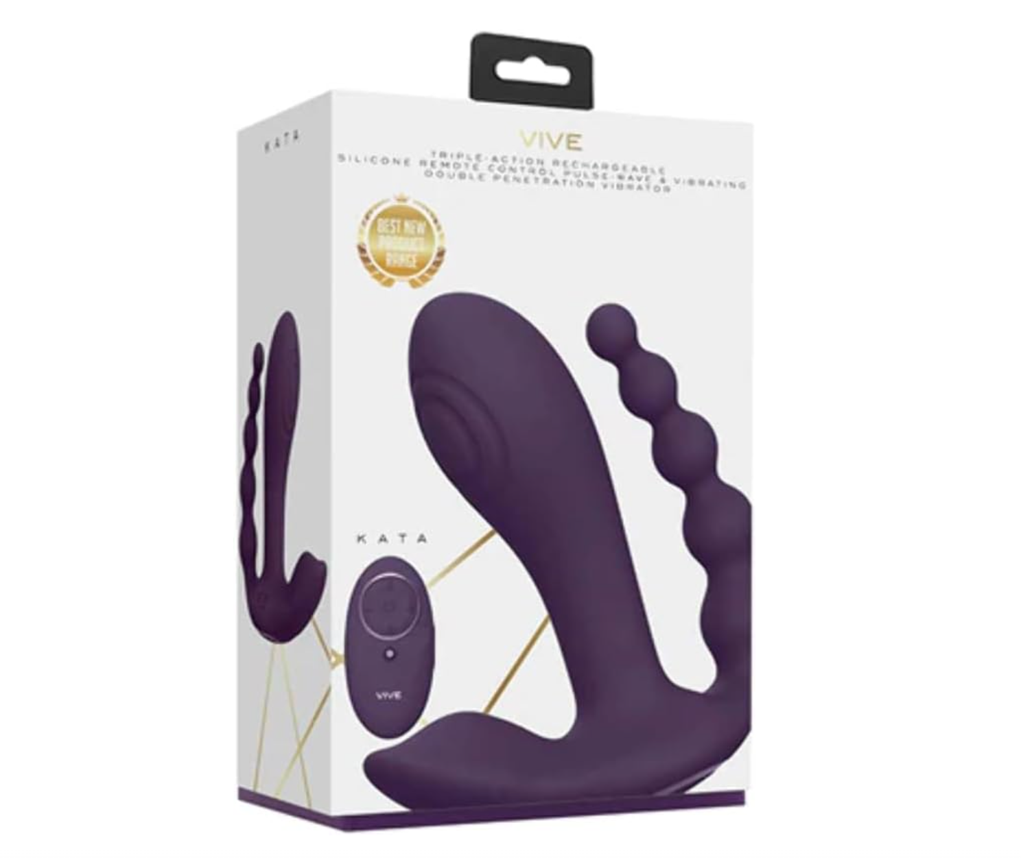 Kata, double vibromasseur télécommandé