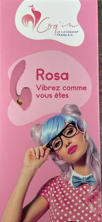 Rosa, le double stimulateur clitoridien et point G de Coq'in