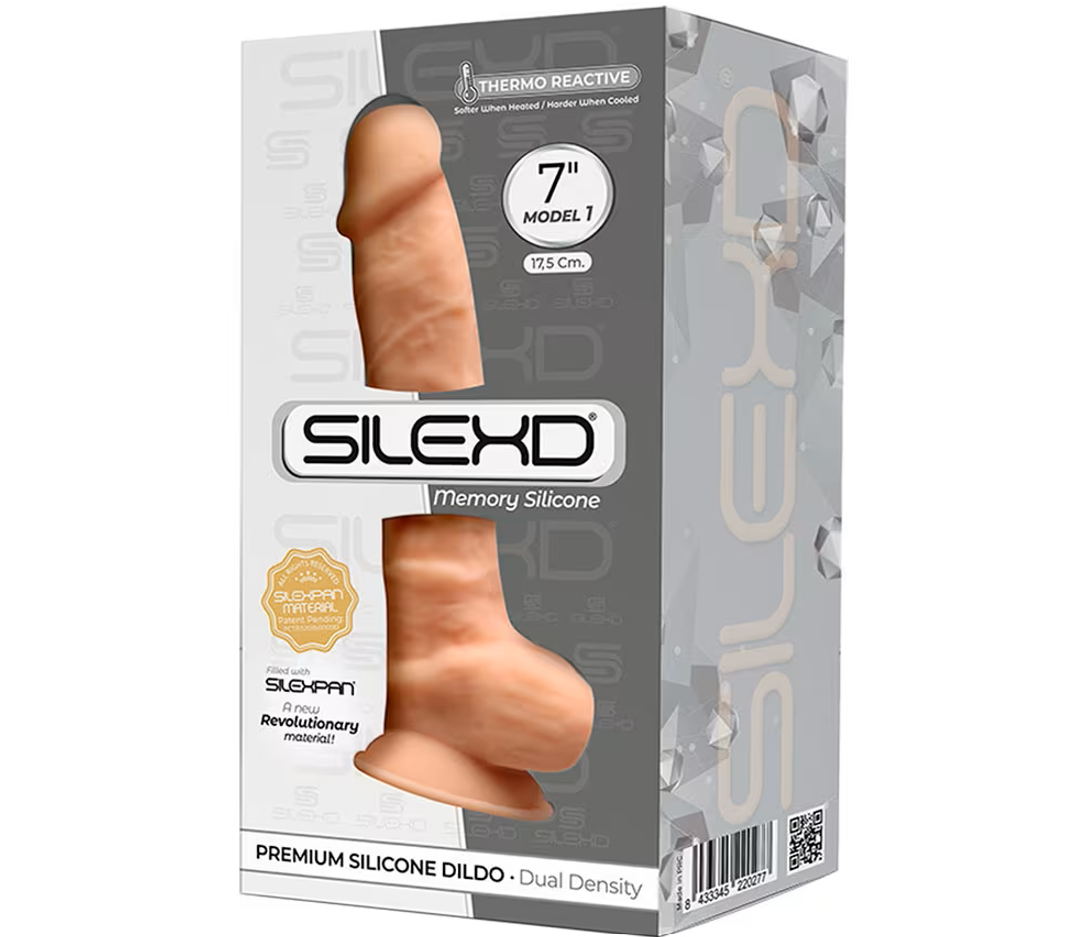 Silexd - Gode réaliste n° 1 double densité 17,5 cm