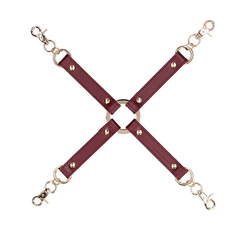 Halo - Hogtie connector en cuir