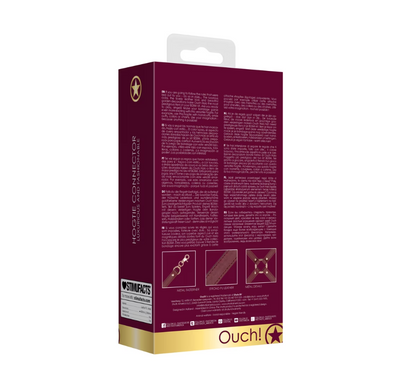 Halo - Hogtie connector en cuir