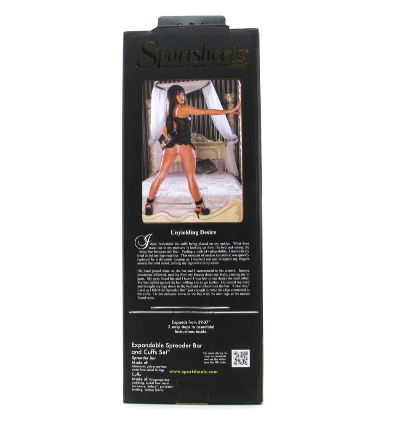 Barre écartante avec menottes de pieds