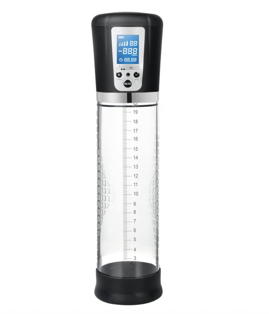 Pompe à penis électrique avec écran LCD