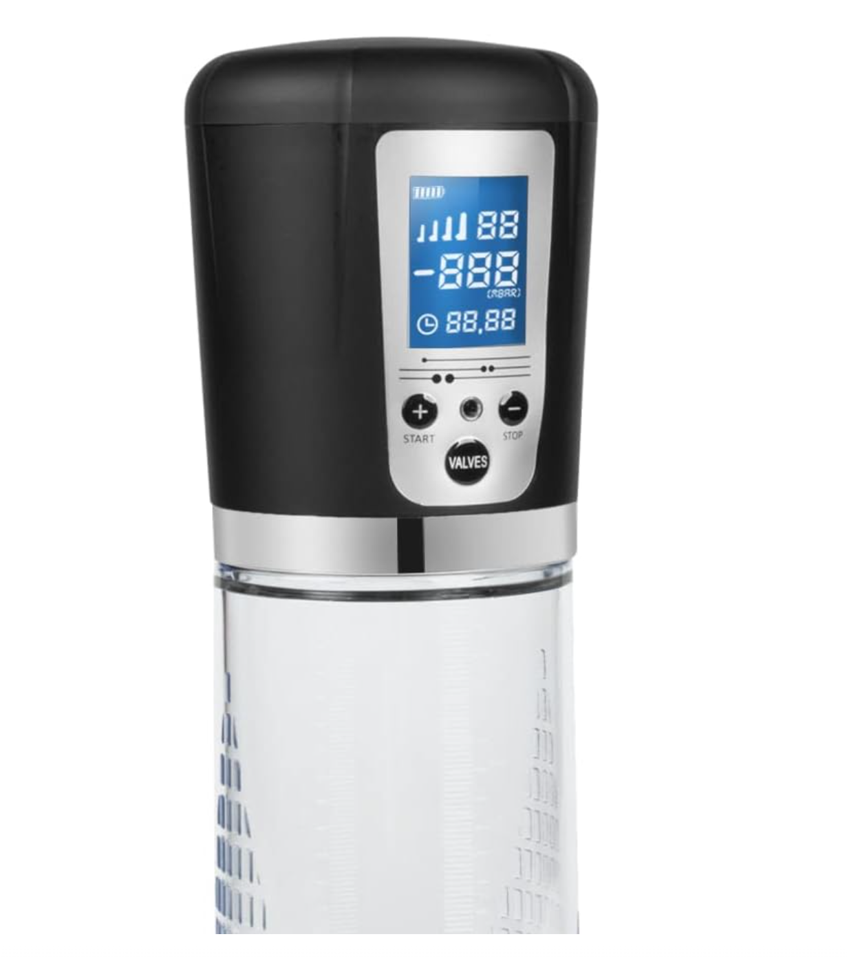 Pompe à penis électrique avec écran LCD