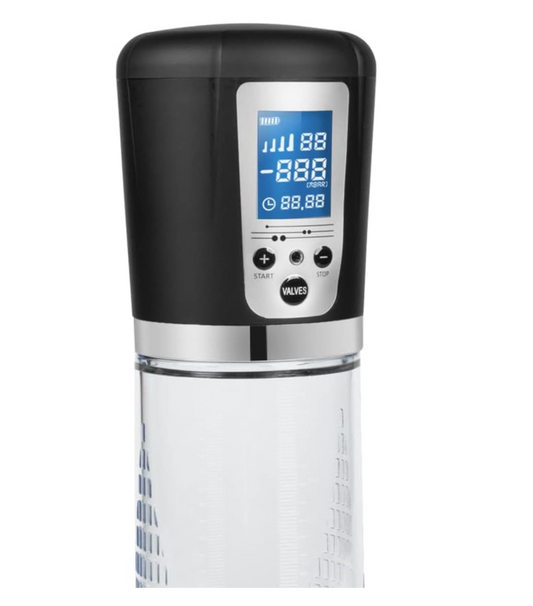 Pompe à penis électrique avec écran LCD