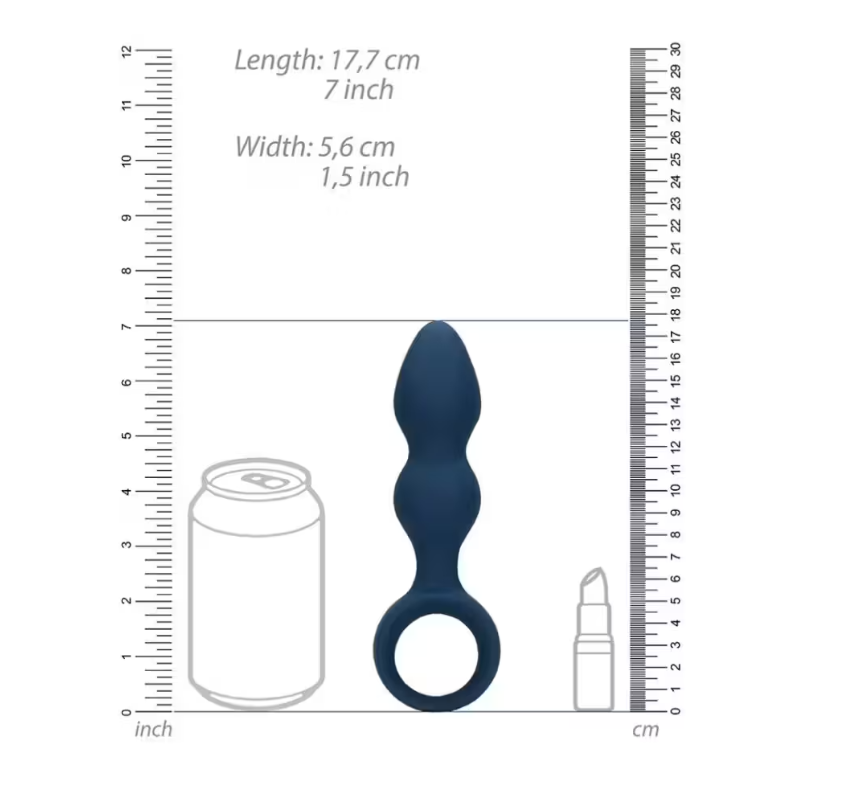 Plug anal en forme de goutte