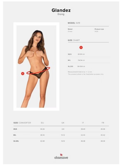 String Glandez Thong