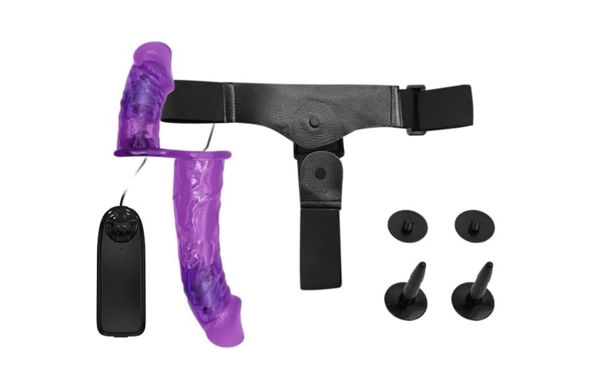 Harnais avec double gode vibrant Ultra Passionate Harness