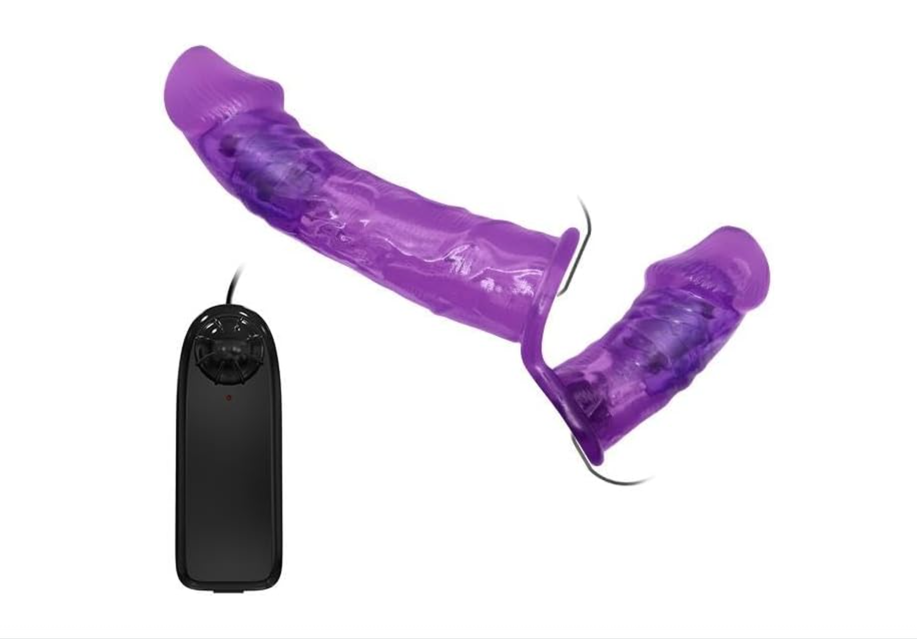 Harnais avec double gode vibrant Ultra Passionate Harness