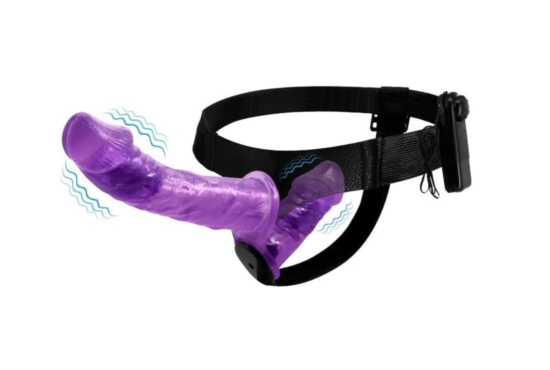 Harnais avec double gode vibrant Ultra Passionate Harness