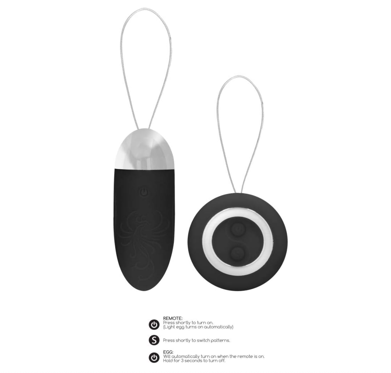 Luca, l'œuf vibrant télécommandé