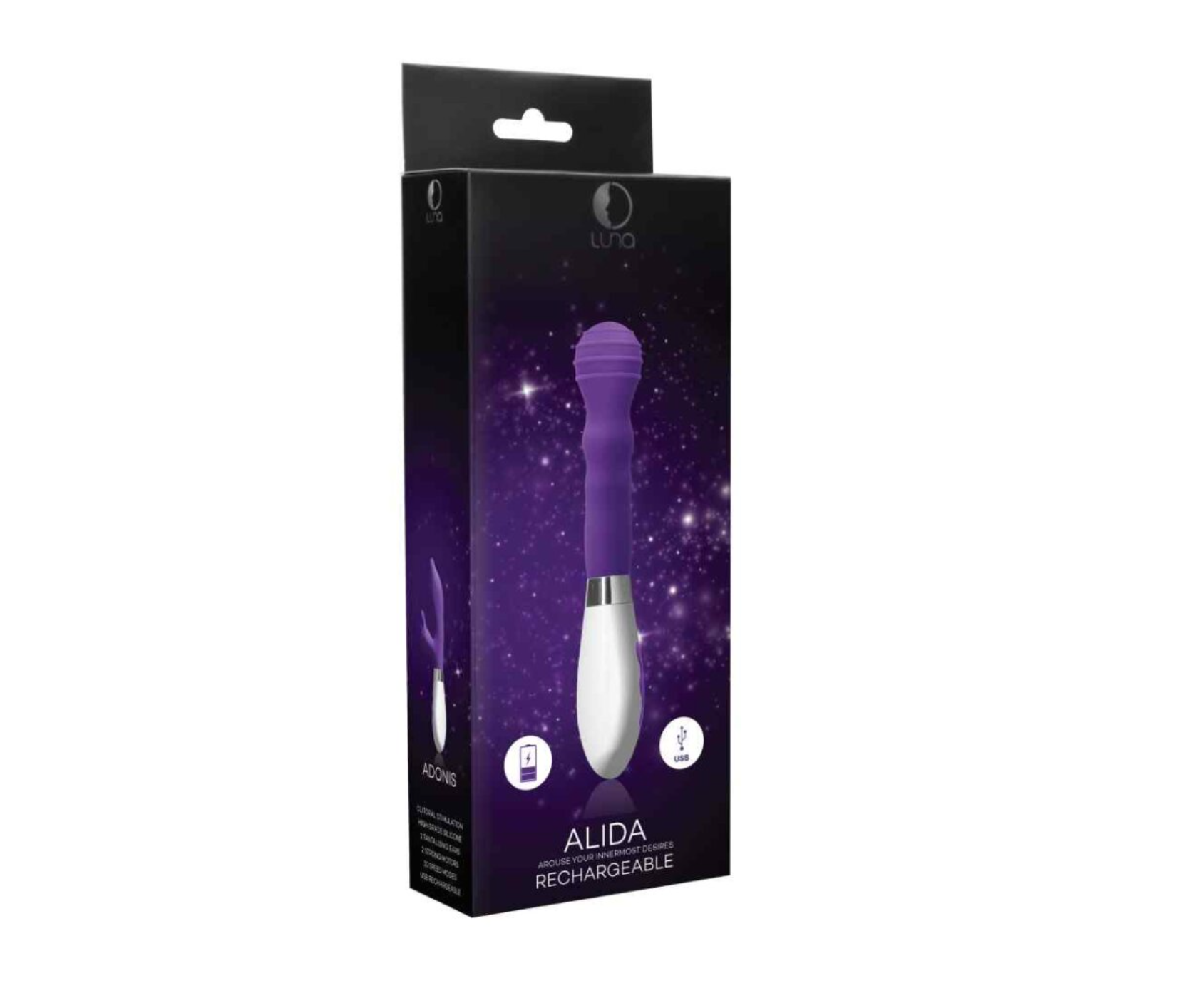 Alida, vibromasseur rechargeable