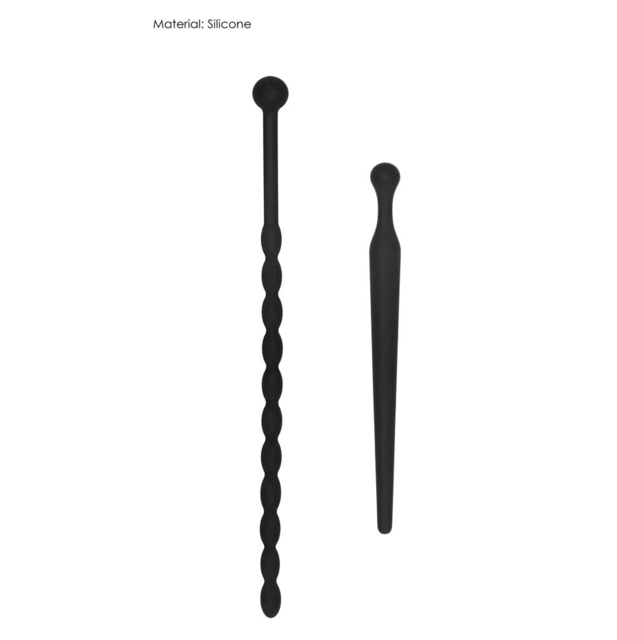 Sondes urétrales en silicone, beginner set de Ouch!