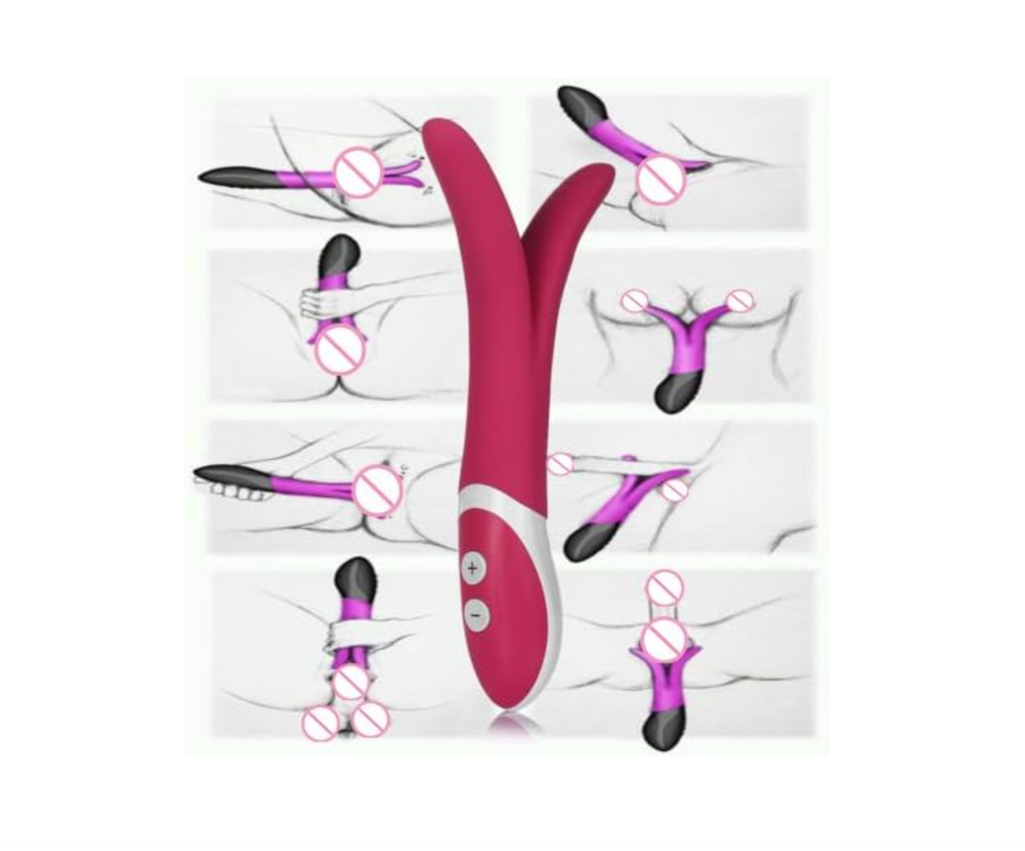 Love Jagger stimulateur double