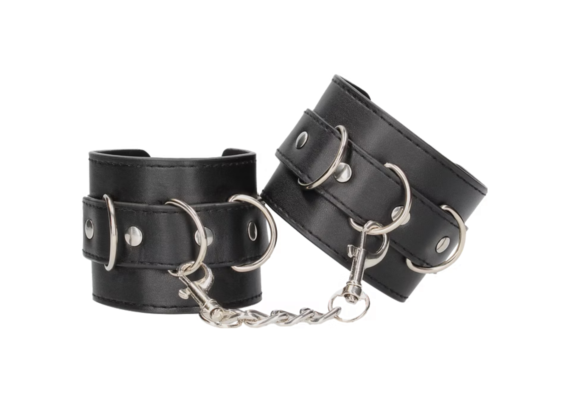 Menottes en cuir pour main ou chevilles par Ouch!